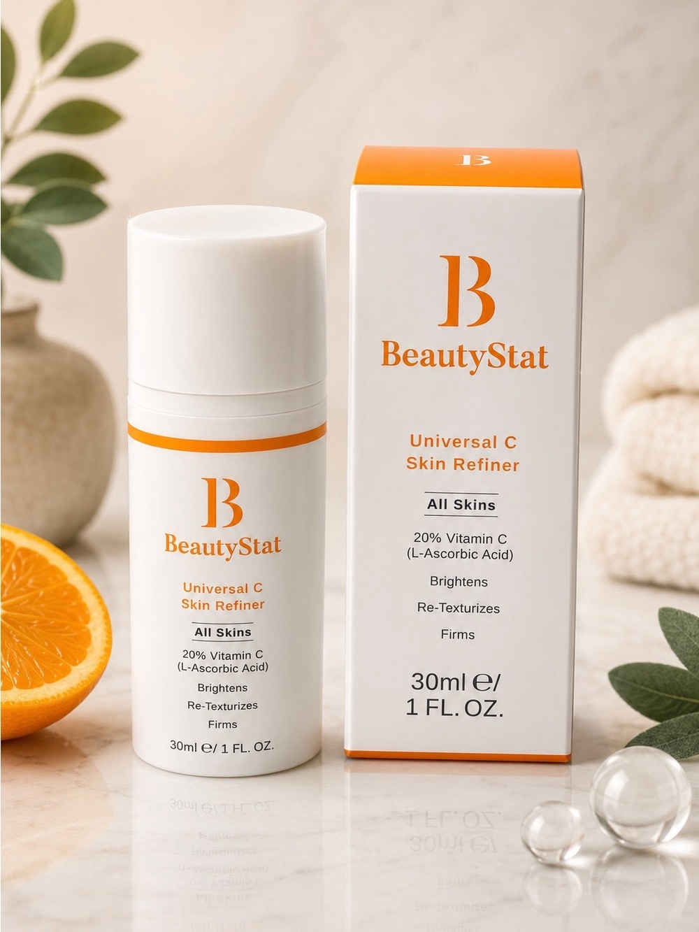 BeautyStat Vitamin C Skin Refiner 1 oz size
